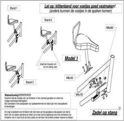 Velo Fietszadel Op Stang - Model 1 - Kinderzitje - Damesfiets 13 Velo Fietszadel Op Stang - Model 1 - Kinderzitje - Damesfiets -Babyproducten Uitverkoop 1200x1174 2