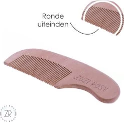 ZUZI ROSY® - Baby Borstel - Baby Verzorgingsset - 3 Stuks - Hout - Haarborstel En Kam - Kraamcadeau - Babyshower Gift - Incl. Opbergzakje -Babyproducten Uitverkoop 1200x1179 14