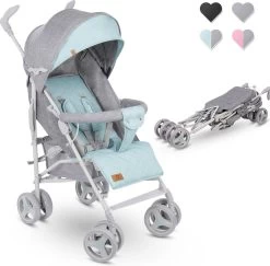 Lionelo Irma - Buggy - Wandelwagen- Lichte 7kg - Tot 15 Kg - Geveerde Wielen - 360° - Tot 5 Jaar - Opbergmand - Verstelbare Handgreep - Snel Inklapsysteem - Compact Formaat -Babyproducten Uitverkoop 1200x1179 3