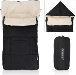 Monzana Kinderwagen Voetenzak Zwart | Teddy | Maxi-Cosi -Babyproducten Uitverkoop 1200x1184 3