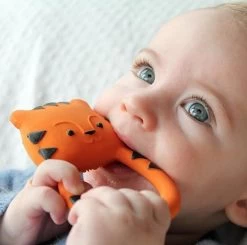 Lanco Rubberen Bijtring - Nalu De Tijger - Oranje -Babyproducten Uitverkoop 1200x1191 1