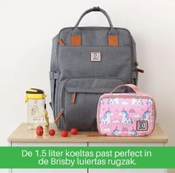 Brisby Slijtvaste Luiertas – Verzorgingstas – Met Buggymontage -Donkergrijs -Babyproducten Uitverkoop 1200x1191 3