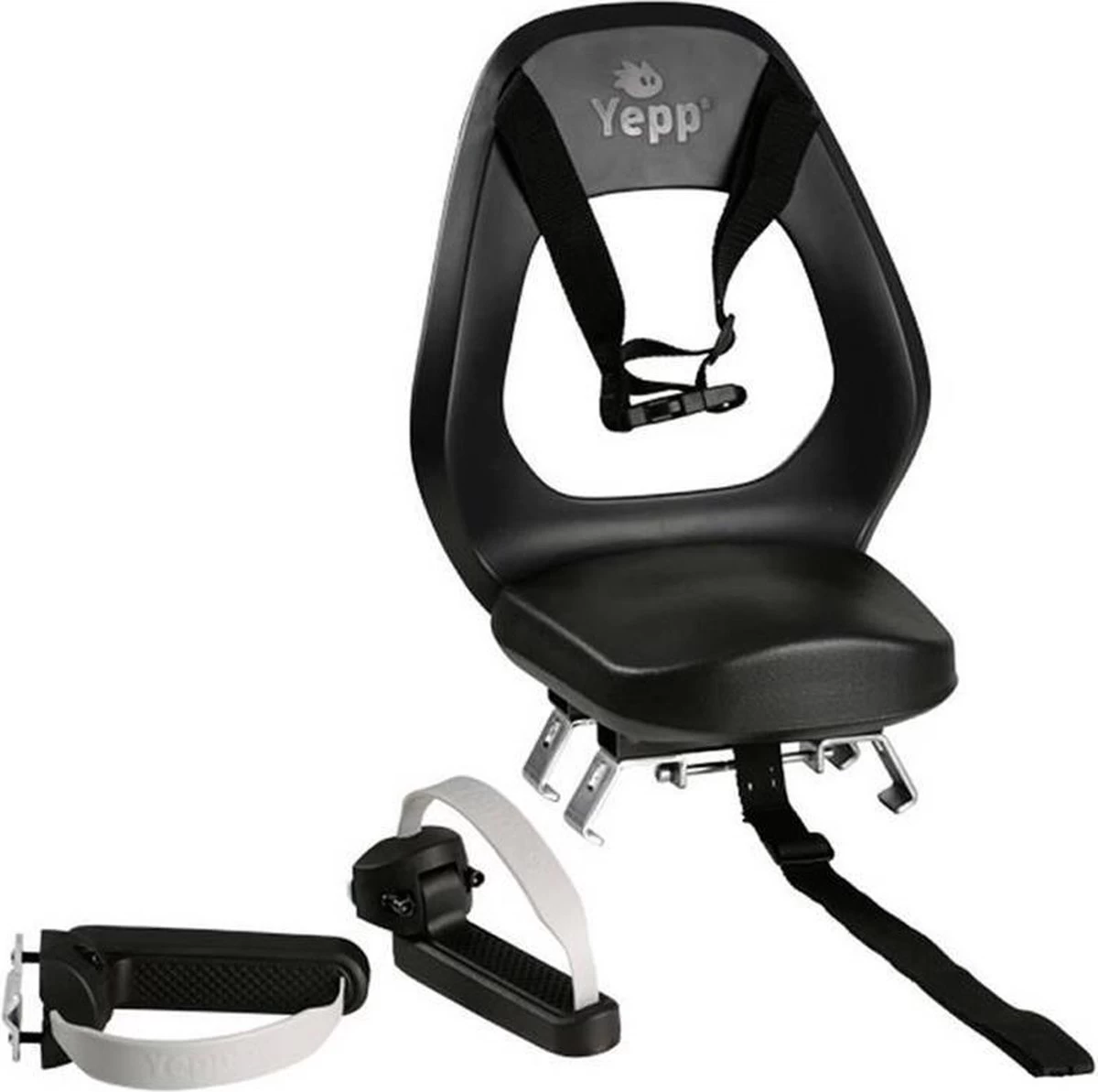 Yepp Achterzitje Junior Basic - Black 1 Yepp Achterzitje Junior Basic - Black