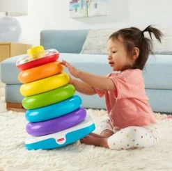 Fisher Price Fisher-Price Stapelringen - Grote Kleurenringpiramide -Babyproducten Uitverkoop 1200x1197 1