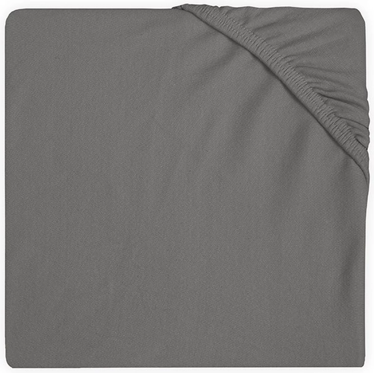 Jollein Baby Hoeslaken Wieg Jersey 40/50x80/90cm - Storm Grey 1 Jollein Baby Hoeslaken Wieg Jersey 40/50x80/90cm - Storm Grey