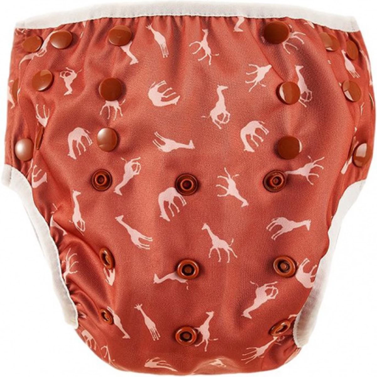 HappyBear | Zwemluier - Savanna | 0-3 Jaar | Wasbaar | Licht En Compact - Handig Voor Op Reis | Goede Pasvorm Door Elastische Sluiting 1 HappyBear | Zwemluier - Savanna | 0-3 Jaar | Wasbaar | Licht En Compact - Handig Voor Op Reis | Goede Pasvorm Door Elastische Sluiting