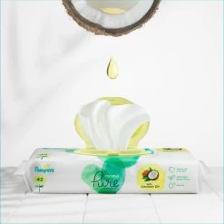 Pampers® Pampers Pure Coconut Babydoekjes - 28 Verpakkingen Van 42 Doekjes = 1176 Babydoekjes -Babyproducten Uitverkoop 1200x1198 47