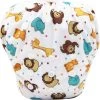 RAMBUX® - Zwemluier - Afrika - Wasbaar & Verstelbaar - Zwembroek Voor Zwembad - Zwemshort Baby & Peuter - 3-15 KG - 0-3 Jaar