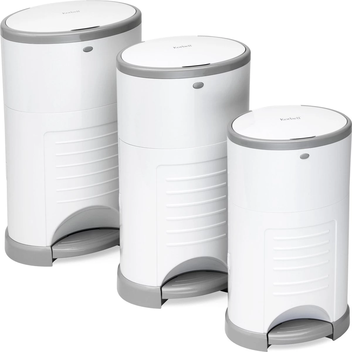 Korbell Luieremmer PLUS 26l - Wit 2 Korbell Luieremmer PLUS 26l - Wit - Afbeelding 2