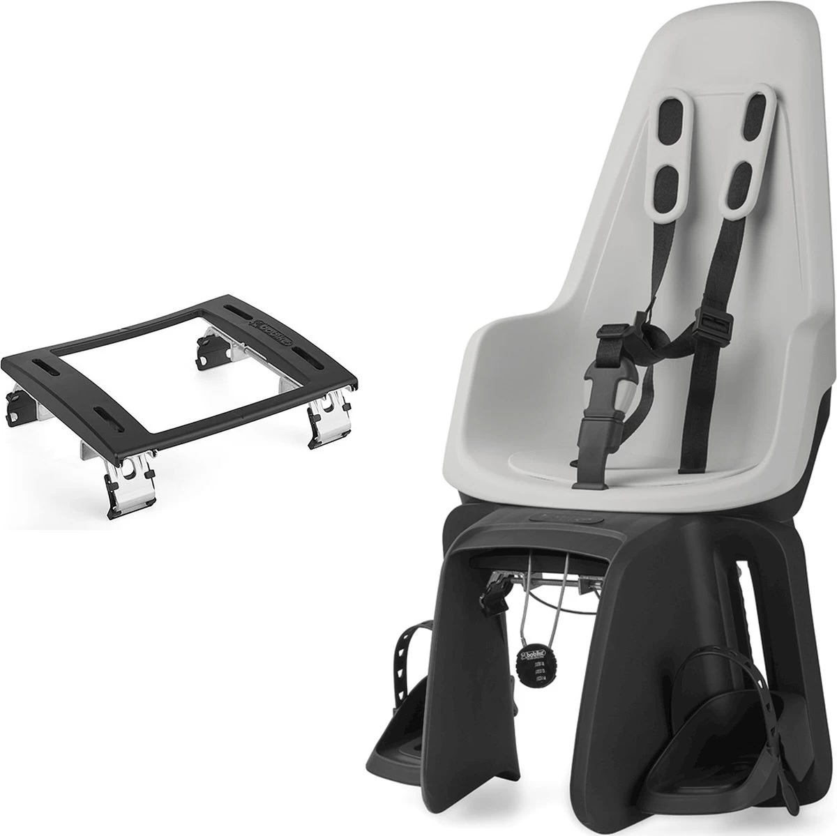 Bobike One Maxi Fietsstoeltje Achter BD - Urban Black 2 Bobike One Maxi Fietsstoeltje Achter BD - Urban Black - Afbeelding 2