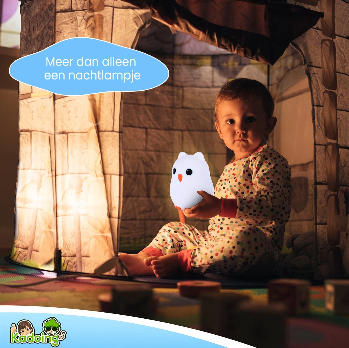 Kadoing Uil Nachtlamp (Groot) - Met TAP-ON & Afstandsbediening - Oplaadbaar - LED Lamp - Gender Reveal - Babyshower - Kraamcadeau - Baby - Babykamer - Verjaardag Kinderen - Kinderkamer - Kinderspeelgoed - Speelgoed Cadeau - Premium Kinderlamp 11 Kadoing Uil Nachtlamp (Groot) - Met TAP-ON & Afstandsbediening - Oplaadbaar - LED Lamp - Gender Reveal - Babyshower - Kraamcadeau - Baby - Babykamer - Verjaardag Kinderen - Kinderkamer - Kinderspeelgoed - Speelgoed Cadeau - Premium Kinderlamp - Afbeelding 11