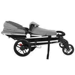 VidaXL Kinderwagen 2-in-1 Aluminium Grijs En Zwart -Babyproducten Uitverkoop 1200x1200 1017