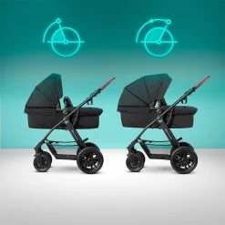Kinderkraft Xmoov Black 3-in-1 Combi Kinderwagen Incl. Autostoel XMOVBLK30000 -Babyproducten Uitverkoop 1200x1200 1033