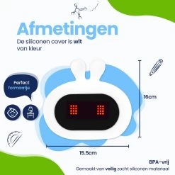 Kadoing Konijn Kinderwekker - Met Gezichtsuitdrukkingen En TAP-ON - Wake Up Light Voor Kinderen - Wekker Digitaal - Kinderklok - Nachtlamp - Slaapkamer - Kinderkamer - Kinderspeelgoed - Speelgoed Cadeau 19 Kadoing Konijn Kinderwekker - Met Gezichtsuitdrukkingen En TAP-ON - Wake Up Light Voor Kinderen - Wekker Digitaal - Kinderklok - Nachtlamp - Slaapkamer - Kinderkamer - Kinderspeelgoed - Speelgoed Cadeau -Babyproducten Uitverkoop 1200x1200 1168