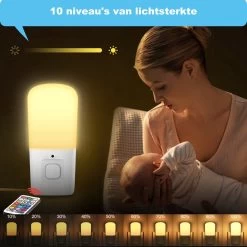 Enjoy Living - 1X LED Nachtlampje Multi Color + Afstandsbediening - 1W - Timer - Stopcontact Nachtlampjes - Kinderkamer - Babykamer - Kinderen - Baby - Volwassen 11 Enjoy Living - 1X LED Nachtlampje Multi Color + Afstandsbediening - 1W - Timer - Stopcontact Nachtlampjes - Kinderkamer - Babykamer - Kinderen - Baby - Volwassen -Babyproducten Uitverkoop 1200x1200 1200