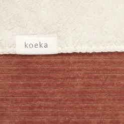 Koeka Baby Dekentje Wieg Teddy Vik - Bruin - 75x100cm -Babyproducten Uitverkoop 1200x1200 1217