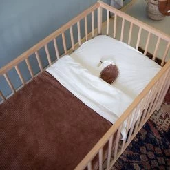 Koeka Baby Dekentje Wieg Teddy Vik - Bruin - 75x100cm -Babyproducten Uitverkoop 1200x1200 1219