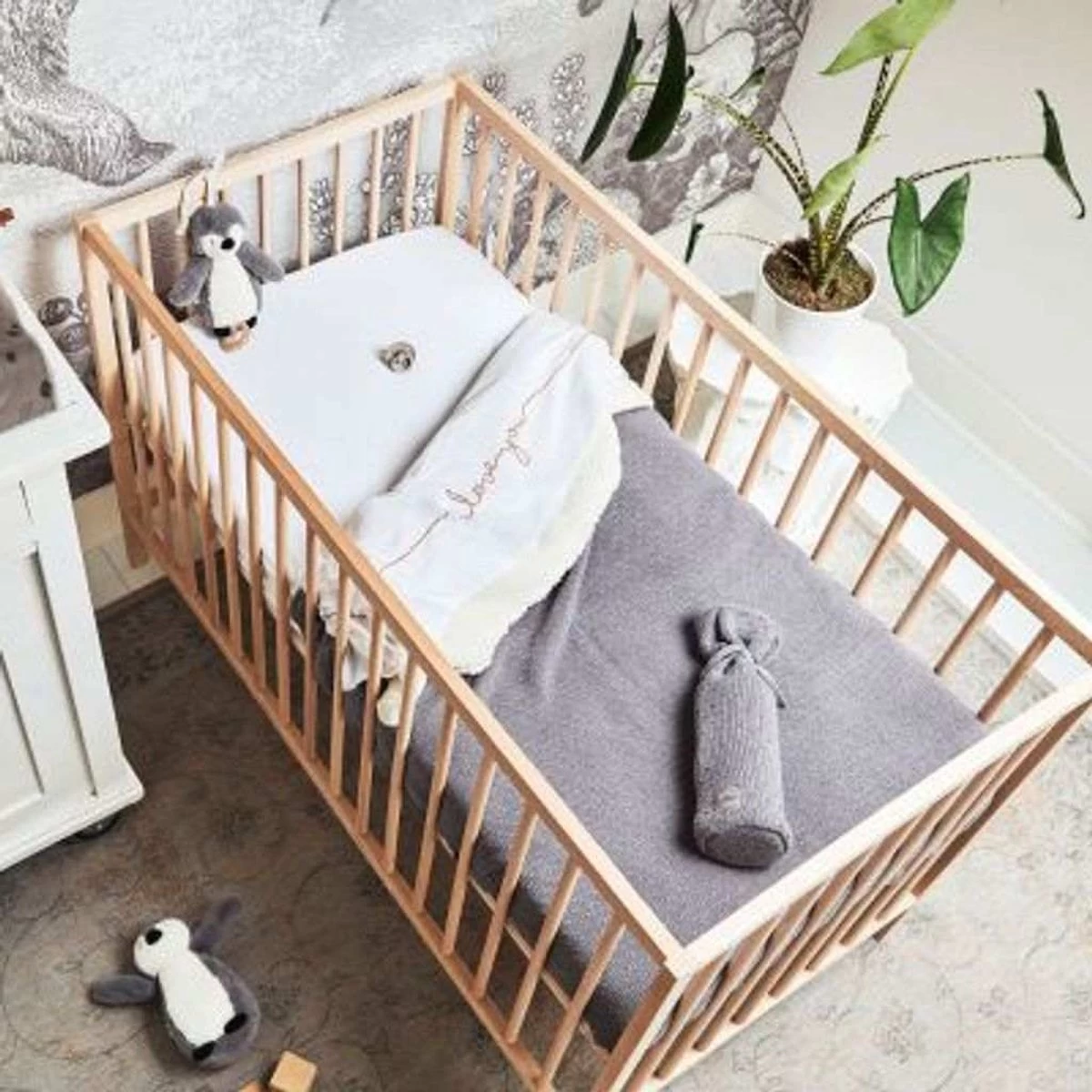 Jollein Baby Hoeslaken Ledikant Jersey 60x120cm - Ivory - 2 Stuks 8 Jollein Baby Hoeslaken Ledikant Jersey 60x120cm - Ivory - 2 Stuks - Afbeelding 8