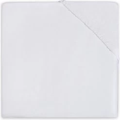 Jollein Baby Hoeslaken Peuterbed Katoen 75x150cm - Wit