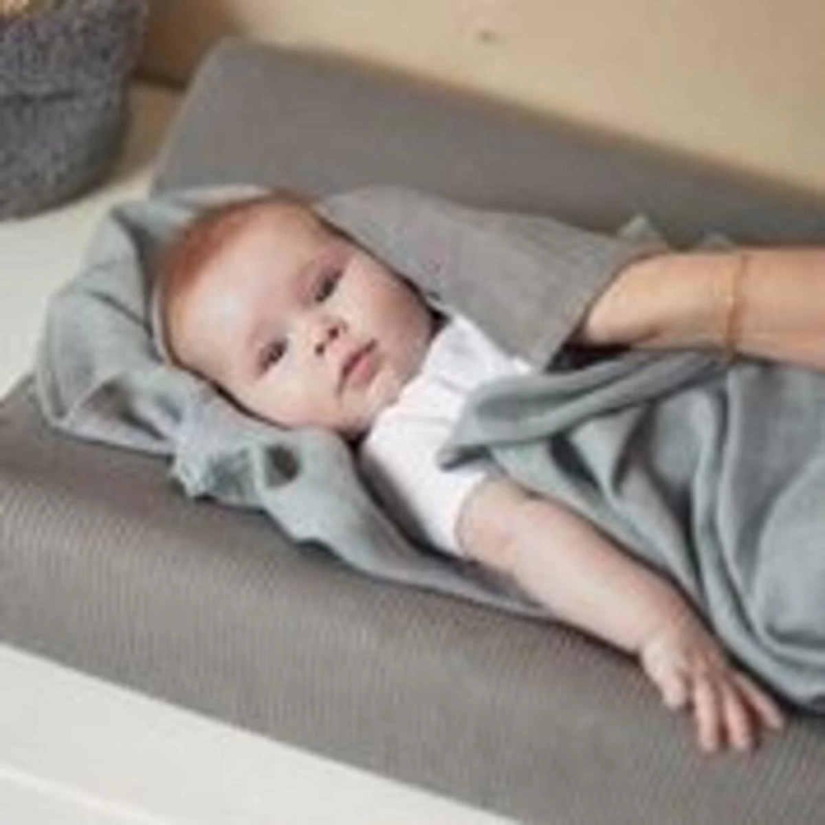Jollein Baby Hoeslaken Wieg Jersey 40/50x80/90cm - Storm Grey 10 Jollein Baby Hoeslaken Wieg Jersey 40/50x80/90cm - Storm Grey - Afbeelding 10