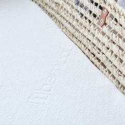 Bamboe Ovaal Matras - 72x32 Cm | Mozesmand - Kinderwagen - Wieg | Zacht Aanvoelend | 4 Cm Dik | Afneembare Hoes | Oeko-Tex® | EU-product -Babyproducten Uitverkoop 1200x1200 1367