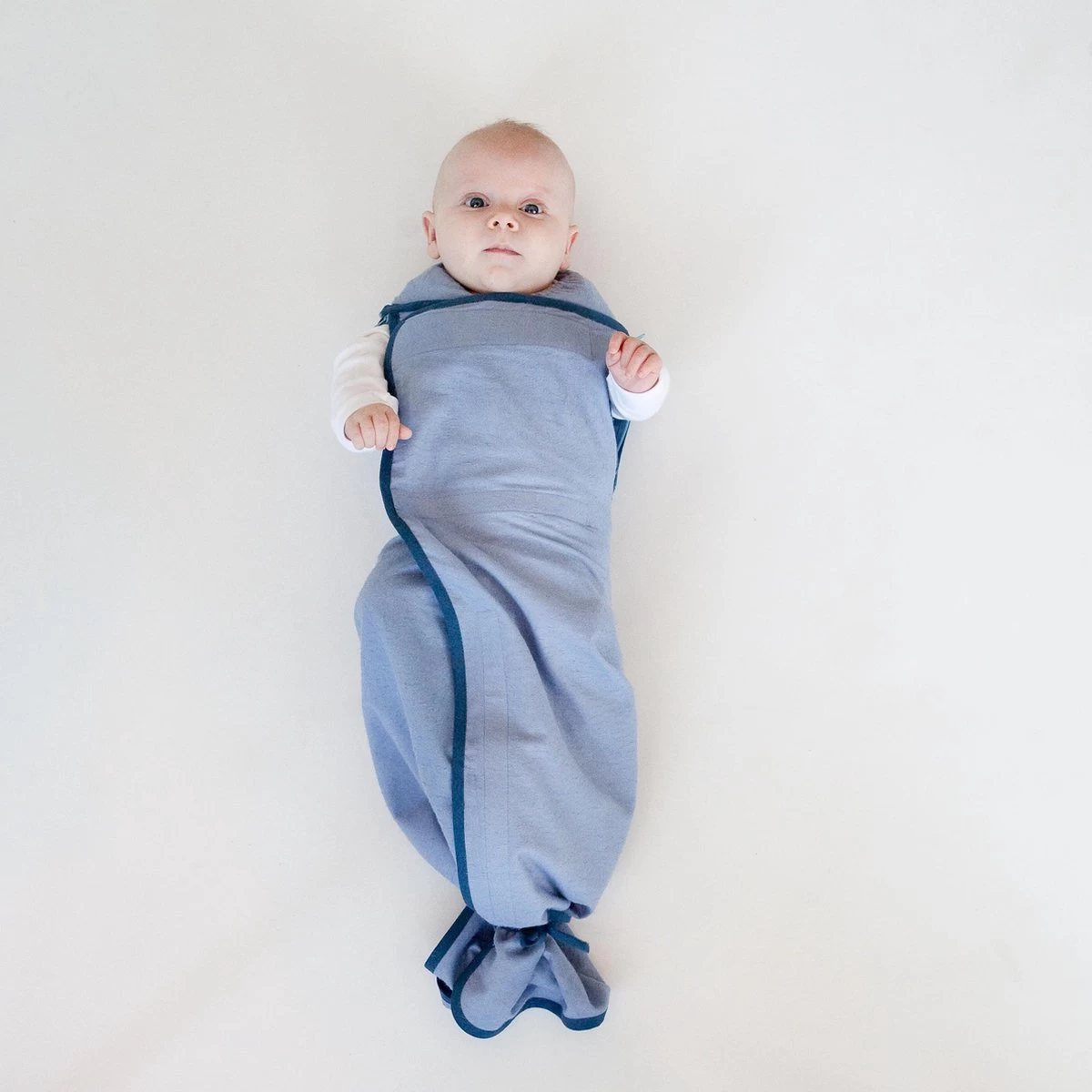 Pacco Plus Large Inbakerdoek - Afbouwdoek - Vanaf 6 à 7 Kg - Blauw 4 Pacco Plus Large Inbakerdoek - Afbouwdoek - Vanaf 6 à 7 Kg - Blauw - Afbeelding 4