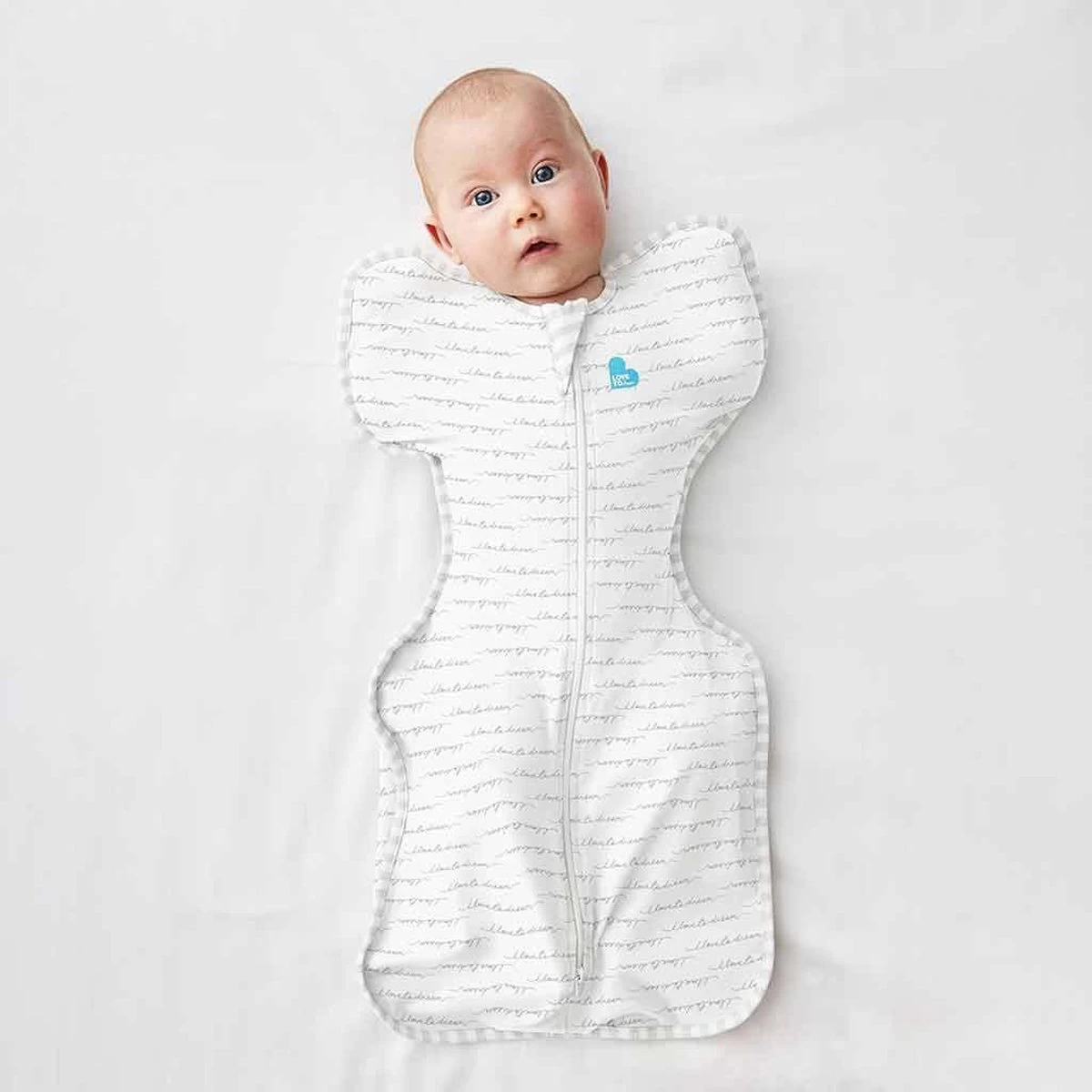 Love To Dream™ Babyslaapzak Swaddle Up™ - Inbakeren - Baby 3-6 Maanden - 6-8.5 Kg - All Season - Wit 4 Love To Dream™ Babyslaapzak Swaddle Up™ - Inbakeren - Baby 3-6 Maanden - 6-8.5 Kg - All Season - Wit - Afbeelding 4
