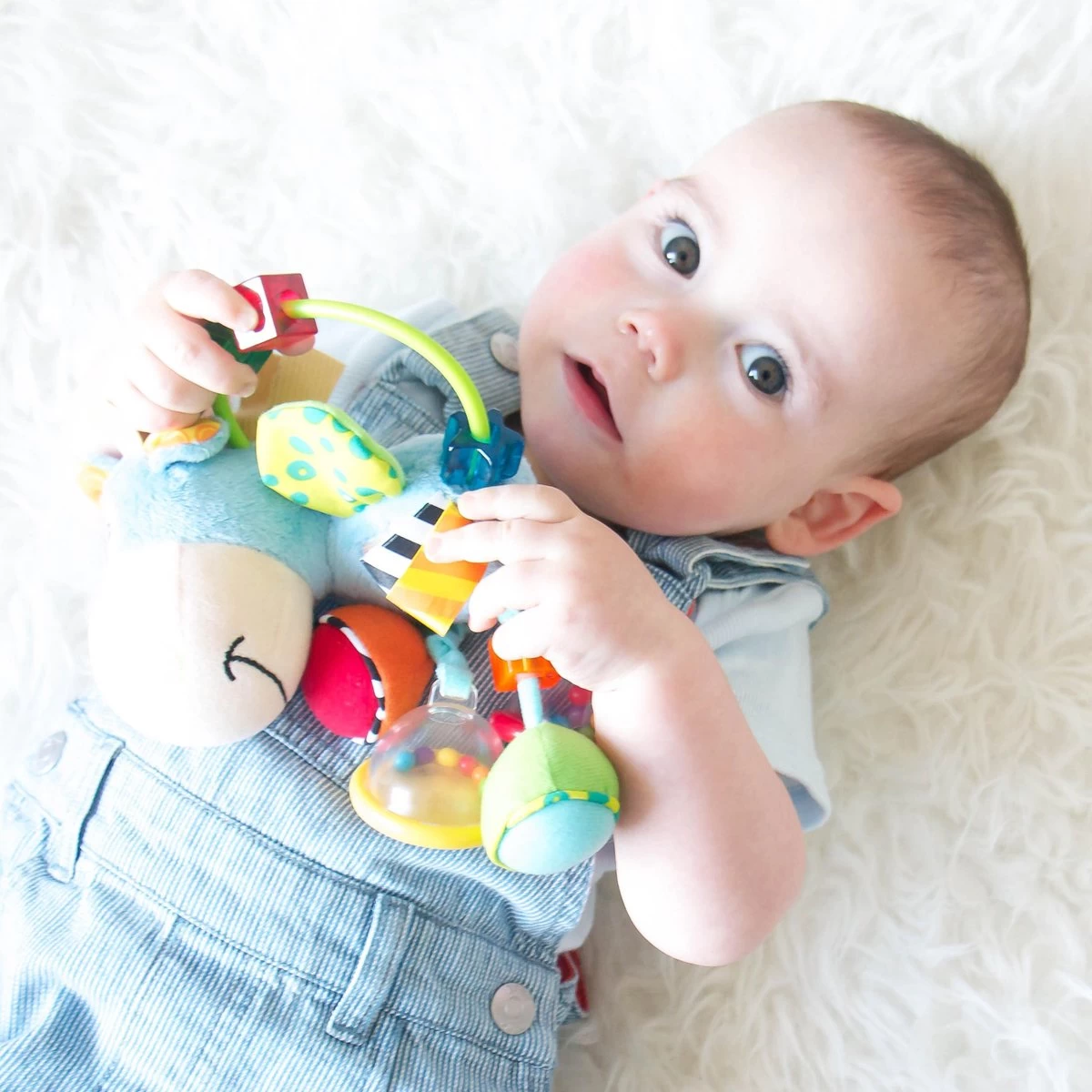 Playgro Clip Clop Rammelaar - Blauw - Activiteitenspeeltje - Kraamkado 13 Playgro Clip Clop Rammelaar - Blauw - Activiteitenspeeltje - Kraamkado - Afbeelding 13