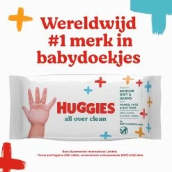 Huggies Billendoekjes - All Over Clean - 10 X 56 - 560 Billendoekjes - Voordeelverpakking -Babyproducten Uitverkoop 1200x1200 1588