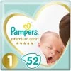 Pampers® Pampers Premium Care Luiers Maat 1 - 52 Luiers