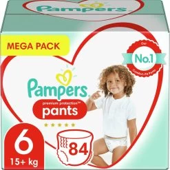 Pampers® Pampers - Premium Protection Pants - Maat 6 - Mega Pack - 84 Luierbroekjes