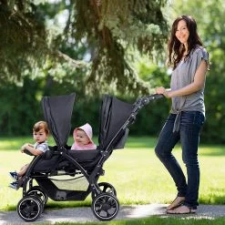 Deryan Luxe Elena Dubbele Buggy- Duo Buggy – Tandem Buggy – Compact En Lichtgewicht -Babyproducten Uitverkoop 1200x1200 177