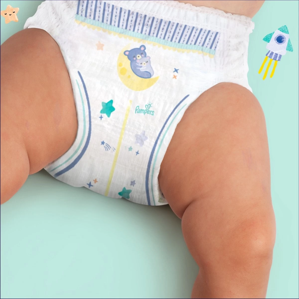 Pampers® Pampers - Night Pants - Maat 4 - Small Pack - 40 Luierbroekjes 7 Pampers® Pampers - Night Pants - Maat 4 - Small Pack - 40 Luierbroekjes - Afbeelding 7