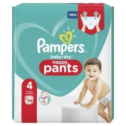 Pampers® Pampers Baby-Dry Pants Maat 4 (9kg-15kg) - 24 Luierbroekjes -Babyproducten Uitverkoop 1200x1200 1806