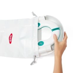 OXO Tot 2-in-1 Plaspotje En WC Verkleiner - Plaspotje Voor Onderweg - Potjes - Potje Peuter- Wit/Teal -Babyproducten Uitverkoop 1200x1200 1850