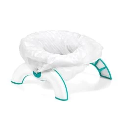OXO Tot 2-in-1 Plaspotje En WC Verkleiner - Plaspotje Voor Onderweg - Potjes - Potje Peuter- Wit/Teal -Babyproducten Uitverkoop 1200x1200 1851