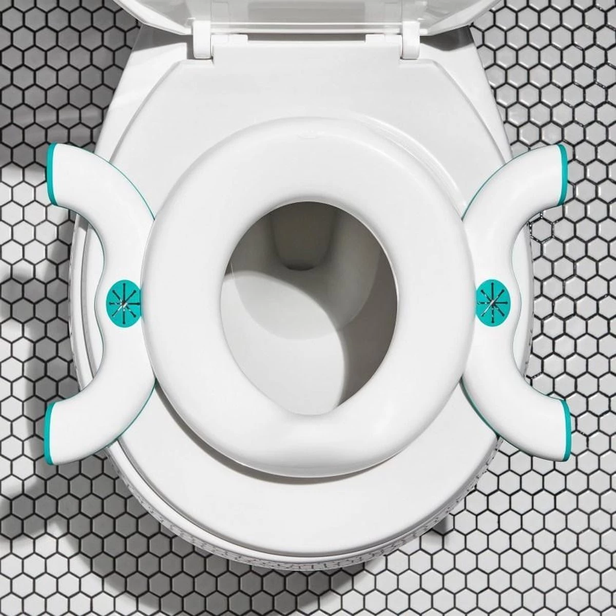 Oxo Tot 2-in-1 Plaspotje - Reispotje - WC Verkleiner - Teal 6 Oxo Tot 2-in-1 Plaspotje - Reispotje - WC Verkleiner - Teal - Afbeelding 6