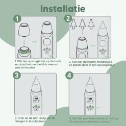 Hunnybunny® Elektrische Neusreiniger Voor Baby’s Met Muziek En Licht – Neuspeer - Aspirator - Neuszuiger - USB-compatibel -Babyproducten Uitverkoop 1200x1200 1980