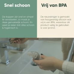 AQUILA Elektrische Neusreiniger Voor Baby En Kinderen - Neuszuiger Baby - Neuspeer - Vrij Van BPA - Oplaadbaar - 3 Standen, Muziek En Licht Voor Afleiding -Babyproducten Uitverkoop 1200x1200 1986