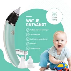 Hoy En Dia® Neusreiniger Baby Snoetenpoetsers - Neuspeer Met USB - Elektrische Neuszuiger - Toetenvegers 14 Hoy En Dia® Neusreiniger Baby Snoetenpoetsers - Neuspeer Met USB - Elektrische Neuszuiger - Toetenvegers -Babyproducten Uitverkoop 1200x1200 1993