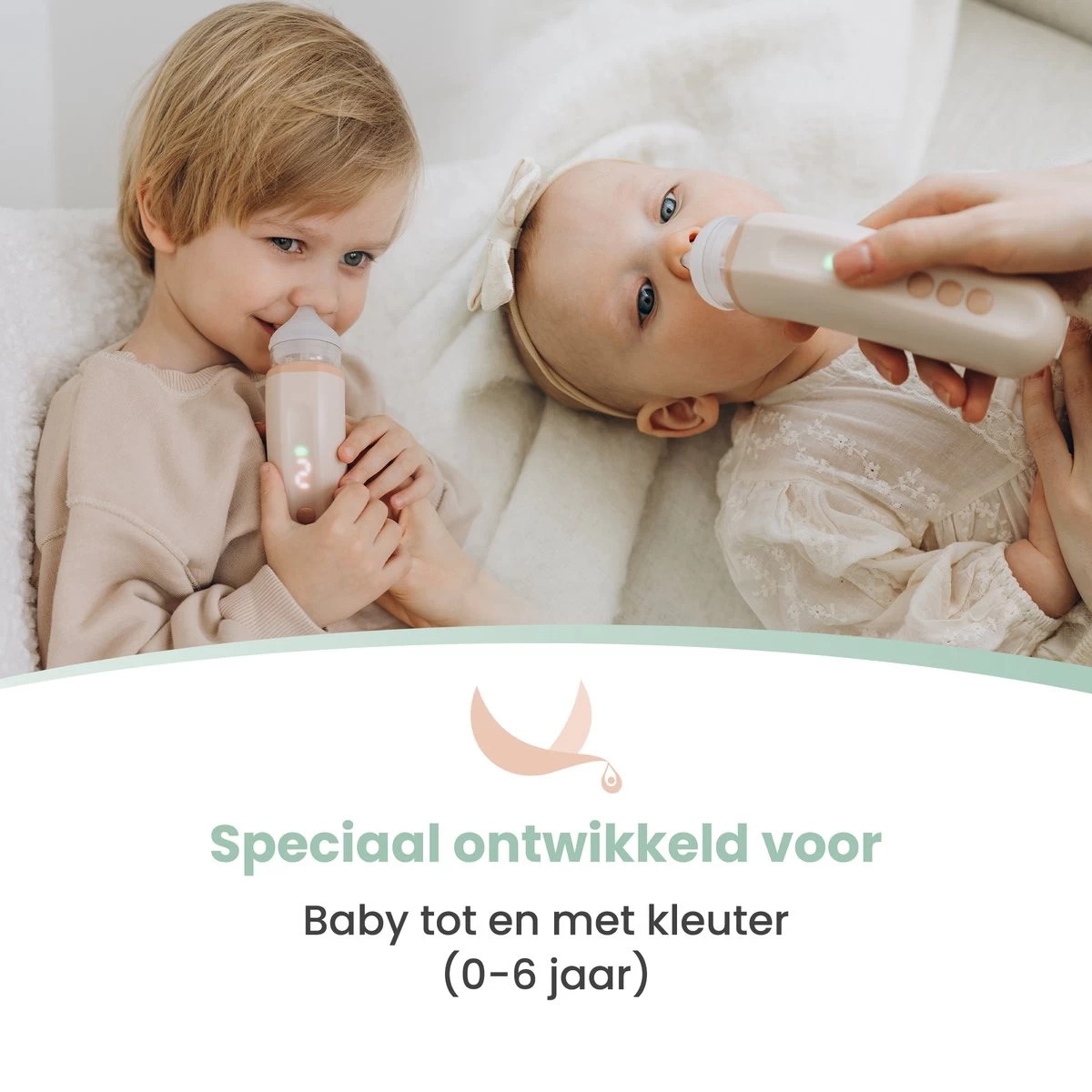 Babily® - Elektrische Neusreiniger Voor Baby's - 0 T/m 6 Jaar - Neuszuiger - Neuspeer - Snoetenpoetser - Toetenveger - Aspirator - Incl. 5 Zuigkrachtstanden En 3 Kalmerende Melodieën 6 Babily® - Elektrische Neusreiniger Voor Baby's - 0 T/m 6 Jaar - Neuszuiger - Neuspeer - Snoetenpoetser - Toetenveger - Aspirator - Incl. 5 Zuigkrachtstanden En 3 Kalmerende Melodieën - Afbeelding 6