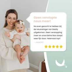 Babily® - Elektrische Neusreiniger Voor Baby's - 0 T/m 6 Jaar - Neuszuiger - Neuspeer - Snoetenpoetser - Toetenveger - Aspirator - Incl. 5 Zuigkrachtstanden En 3 Kalmerende Melodieën 21 Babily® - Elektrische Neusreiniger Voor Baby's - 0 T/m 6 Jaar - Neuszuiger - Neuspeer - Snoetenpoetser - Toetenveger - Aspirator - Incl. 5 Zuigkrachtstanden En 3 Kalmerende Melodieën -Babyproducten Uitverkoop 1200x1200 2036