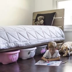 Prince Lionheart Tubimal® Met Hangmat | Baby & Peuter Badje | Opbergruimte Met Deksel | Stapelbaar | Herbruikbaar - Blauw / Olifant -Babyproducten Uitverkoop 1200x1200 2041