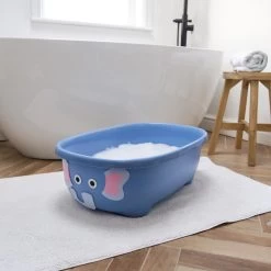 Prince Lionheart Tubimal® Met Hangmat | Baby & Peuter Badje | Opbergruimte Met Deksel | Stapelbaar | Herbruikbaar - Blauw / Olifant -Babyproducten Uitverkoop 1200x1200 2042