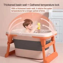 Babybadje - Inklapbaar Bad - Bad Baby - Met Badkruk - Zitbad - Bath Bucket - Opvouwbaar Bad Kinderen - Baby Badje - Opvouwbaar Bad Baby - Opvouwbaar Bad - Baby Badkussen -Babyproducten Uitverkoop 1200x1200 2052