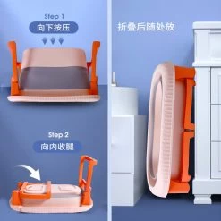 FOXSPORT Babybadje - Inklapbaar Bad - Bad Baby - Zitbad - Bath Bucket - Opvouwbaar Bad Kinderen - Baby Badje - Opvouwbaar Bad Baby - Opvouwbaar Bad - Baby Badkussen - Oranje -Babyproducten Uitverkoop 1200x1200 2081