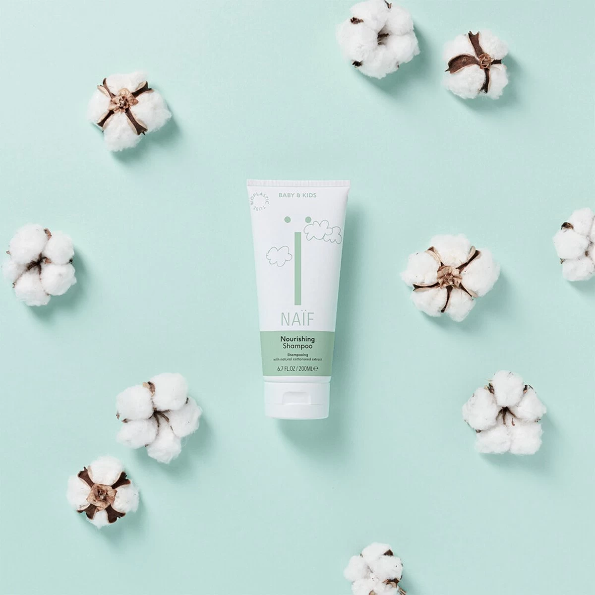 Naïf Verzorgende Shampoo - Baby En Kind - 200ml - Met Natuurlijke Ingrediënten 2 Naïf Verzorgende Shampoo - Baby En Kind - 200ml - Met Natuurlijke Ingrediënten - Afbeelding 2