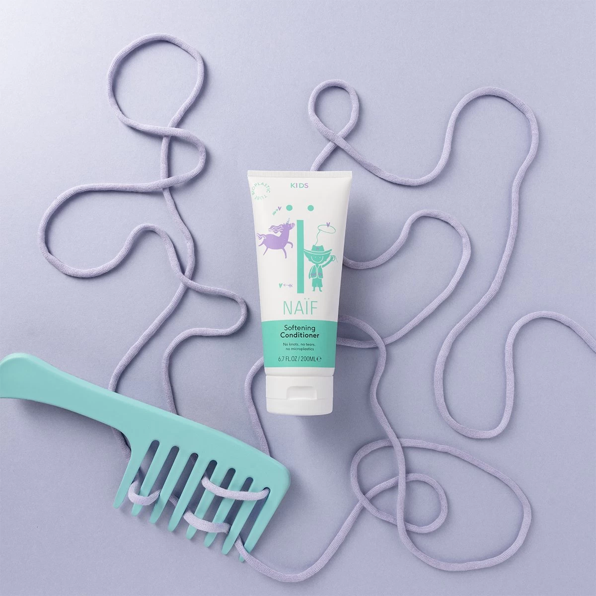 Naïf Kids Conditioner - Voordeelverpakking 2 X 200ml - Met Natuurlijke Ingrediënten 3 Naïf Kids Conditioner - Voordeelverpakking 2 X 200ml - Met Natuurlijke Ingrediënten - Afbeelding 3