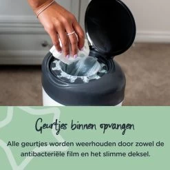 Tommee Tippee Simplee Sangenic Luieremmer, Milieuvriendelijker Systeem, Inclusief 6 Navulcassettes Met Duurzaam Geproduceerde Antibacteriële GREENFILM, Grijs 11 Tommee Tippee Simplee Sangenic Luieremmer, Milieuvriendelijker Systeem, Inclusief 6 Navulcassettes Met Duurzaam Geproduceerde Antibacteriële GREENFILM, Grijs -Babyproducten Uitverkoop 1200x1200 2167