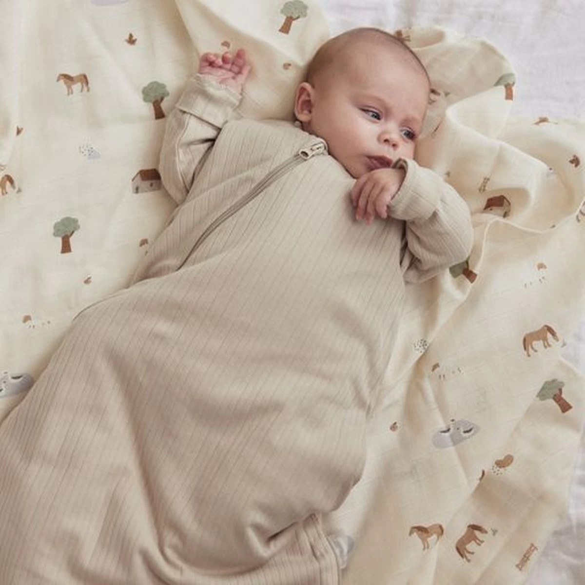 Jollein Hydrofiele Doek Large 115x115cm Farm- 2 Stuks 16 Jollein Hydrofiele Doek Large 115x115cm Farm- 2 Stuks - Afbeelding 16